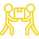 Moving helpers without a truck icon